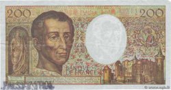 200 Francs MONTESQUIEU Faux FRANKREICH  1992 F.70.12x SS