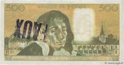 500 Francs PASCAL Faux FRANCIA  1992 F.71.49x BC+
