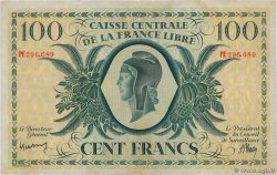 100 Francs AFRIQUE ÉQUATORIALE FRANÇAISE Brazzaville 1946 P.13a VF