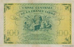 100 Francs AFRIQUE ÉQUATORIALE FRANÇAISE Brazzaville 1946 P.13a VF