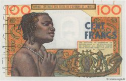 100 Francs Spécimen WEST AFRIKANISCHE STAATEN  1961 P.201Bbs fST+