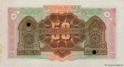 50 Piastres Spécimen SIRIA Beyrouth 1919 P.03s EBC+