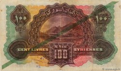 100 Livres Syriennes SYRIEN  1939 P.39Fa fS
