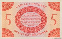 5 Francs ISOLA RIUNIONE  1943 P.36 q.FDC