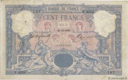 100 Francs BLEU ET ROSE FRANCE  1905 F.21.19 F