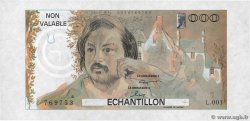 1000 Francs BALZAC Échantillon FRANCIA  1980 EC.1980.01 q.FDC