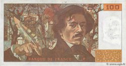 100 Francs DELACROIX modifié Numéro spécial FRANCIA  1980 F.69.04a BC+