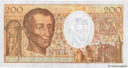 200 Francs MONTESQUIEU Fauté FRANKREICH  1992 F.70.12c fST+