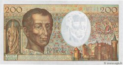 200 Francs MONTESQUIEU Modifié Numéro spécial FRANKREICH  1994 F.70/2.01 fVZ