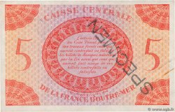 5 Francs Spécimen FRENCH EQUATORIAL AFRICA  1944 P.15bs XF