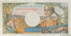 1000 Francs ALGERIEN  1945 P.096 VZ