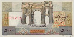 5000 Francs Spécimen ALGERIA  1946 P.105s UNC-