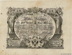 5 Gulden ÖSTERREICH  1851 P.A135a S