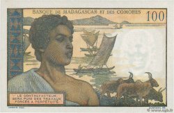 100 Francs COMOROS  1963 P.03b2 UNC-