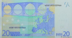 20 Euro EUROPA  2002 P.03u UNC