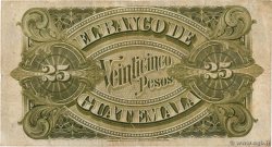 25 Pesos GUATEMALA  1908 PS.146a BC+