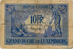 10 Francs LUSSEMBURGO  1923 P.34 B
