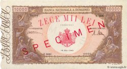 10000 Lei Spécimen ROMANIA  1945 P.057s AU