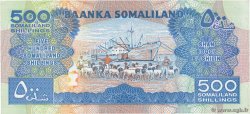 500 Shillings Petit numéro SOMALILAND  2005 P.06e q.FDC