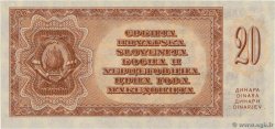 20 Dinara YUGOSLAVIA  1950 P.067Ta UNC-