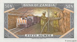 50 Ngwee Petit numéro ZAMBIA  1973 P.14a UNC