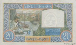 20 Francs TRAVAIL ET SCIENCE FRANCE  1941 F.12.19 XF
