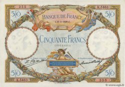 50 Francs LUC OLIVIER MERSON FRANCE  1929 F.15.03 VF+