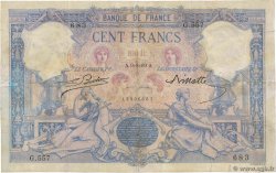 100 Francs BLEU ET ROSE FRANKREICH  1889 F.21.02a fS