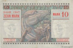 10 Mark SARRE FRANCIA  1947 VF.47.01 MBC