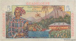 5 Francs Bougainville GUADELOUPE  1946 P.31 VZ+