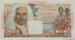 100 Francs La Bourdonnais MARTINIQUE  1946 P.31a q.SPL