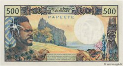 500 Francs TAHITI  1970 P.25a UNC