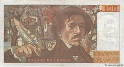 100 Francs DELACROIX modifié FRANCIA  1978 F.69.01b MB