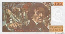 100 Francs DELACROIX modifié FRANCIA  1978 F.69.01e EBC+