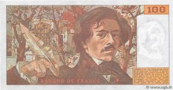100 Francs DELACROIX modifié FRANCIA  1984 F.69.08b AU