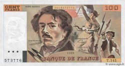 100 Francs DELACROIX modifié FRANCIA  1989 F.69.13b SC+