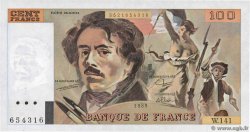 100 Francs DELACROIX modifié FRANCIA  1989 F.69.13b
