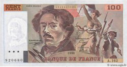 100 Francs DELACROIX imprimé en continu FRANCIA  1990 F.69bis.02b