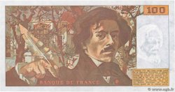 100 Francs DELACROIX imprimé en continu FRANCE  1991 F.69bis.03a3 UNC-