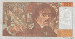 100 Francs DELACROIX imprimé en continu FRANCE  1993 F.69bis.05 F