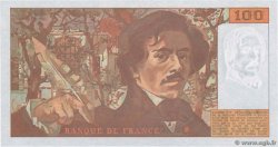 100 Francs DELACROIX imprimé en continu FRANCE  1993 F.69bis.07 UNC