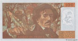 100 Francs DELACROIX imprimé en continu Petit numéro FRANCIA  1993 F.69bis.08 SC+