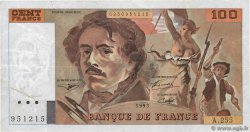 100 Francs DELACROIX imprimé en continu FRANCIA  1993 F.69bis.08 BB