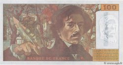 100 Francs DELACROIX 442-1 & 442-2 FRANCIA  1994 F.69ter.01a AU