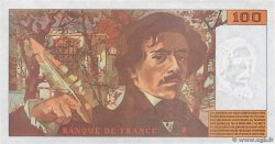 100 Francs DELACROIX 442-1 & 442-2 FRANCE  1994 F.69ter.01c UNC-
