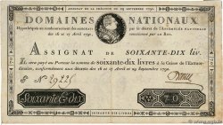 70 Livres FRANCE  1790 Ass.06a VF