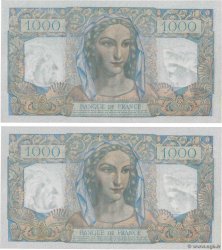1000 Francs MINERVE ET HERCULE Consécutifs FRANKREICH  1949 F.41.26 fST+