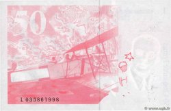 50 Francs SAINT-EXUPÉRY modifié Sans couleurs Fauté FRANCE  1997 F.73f5.03 UNC