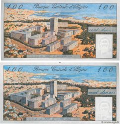 100 Dinars ALGERIA  1964 P.125 UNC
