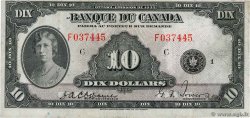 10 Dollars CANADA  1935 P.045 TB